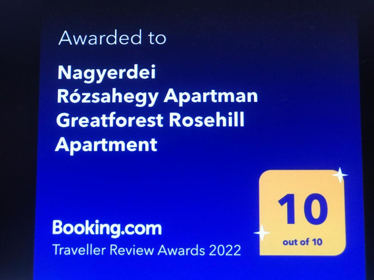 Greatforest Rosehill 1 Apartman Debrecen Exterior photo